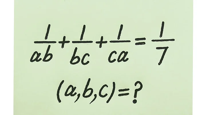 Solving a "Harvard University" Entrance Exam Question l a=?,b=?,c=?