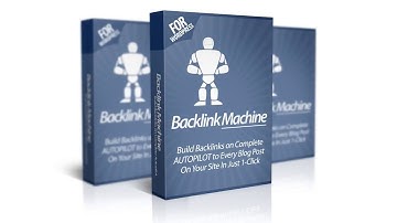 Backlink Machine Review Demo - Automatically Build Backlinks