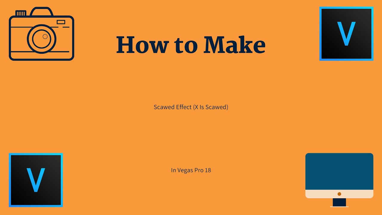Scawed How To Make Scawed Effect (X Is Scawed) (LOUD) V2 l Vegas Pro 18 - YouTube
