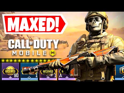 *NEW* MAXING OUT SEASON 4 BATTLE PASS IN COD MOBILE!