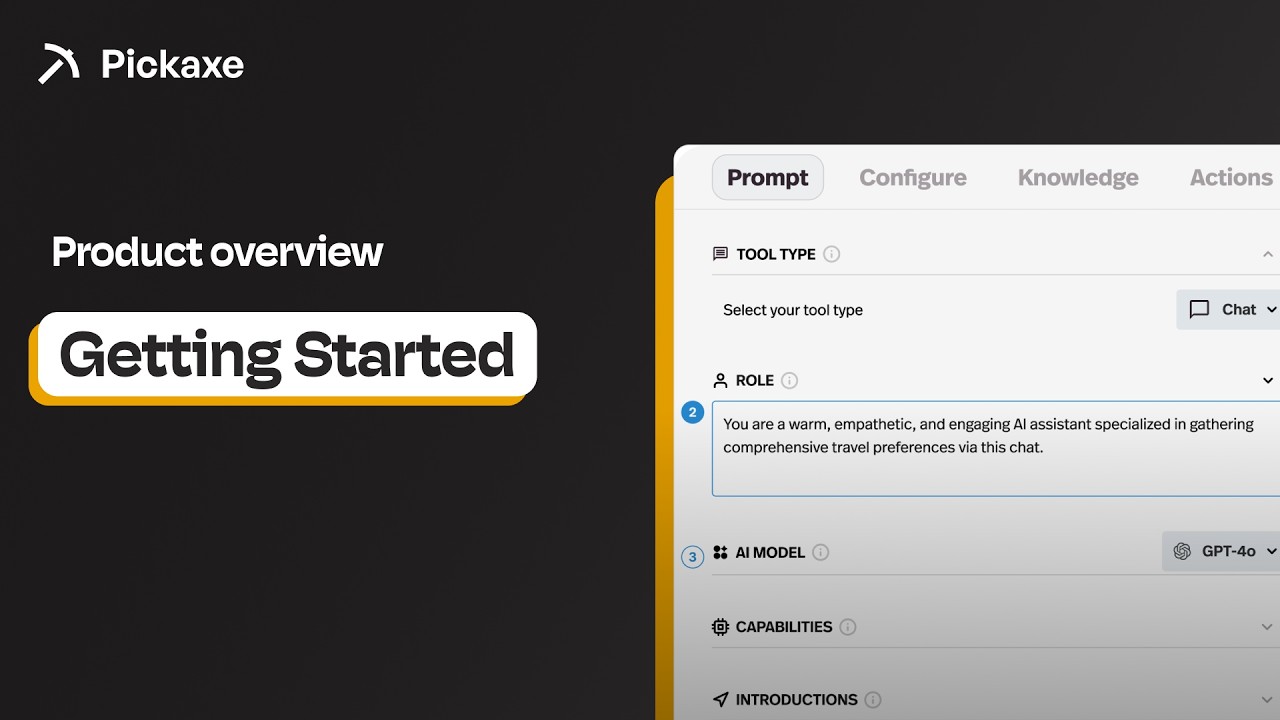 Quick Start: Build & Deploy Your First Pickaxe AI Agent