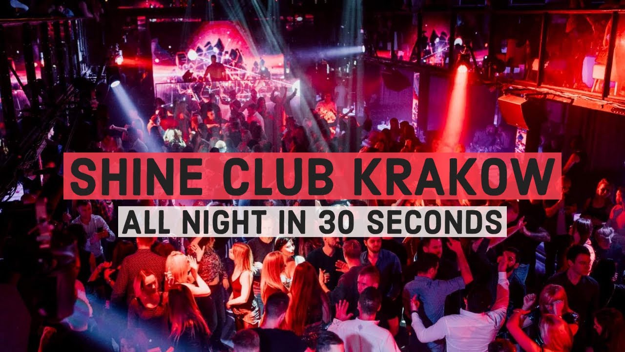 Shine Club Best Club in Krakow Resident DJ Time lapse YouTube