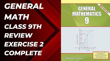 9th Class General Math, Ch 2, Review Exercise 2 Complete- Matric part 1 Gen Math