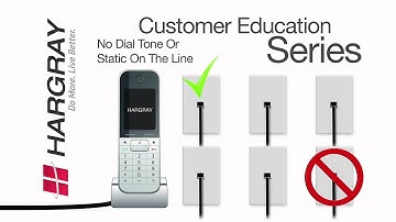 Hargray Customer Education Series: No Dial Tone Or Static On The Line