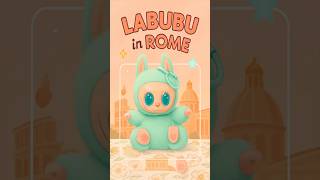 Labubu in Rome #shorts