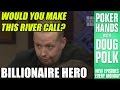 Poker Hands - The Billionaire Hero Calls Viffer