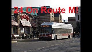 NeoplanDude | CATA 2012 New Flyer XN40 #24 On Route M!
