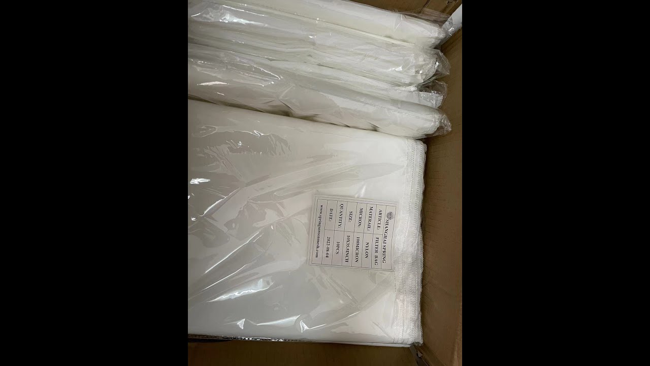 100micron nylon mesh filter bag
