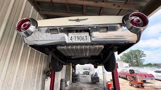 1963 Ford Thunderbird Convertible! Undercarriage Video