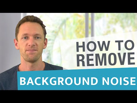 How To Remove Background Noise In Videos