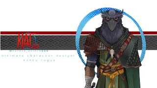 Ultimate character design! Kenku rogue!