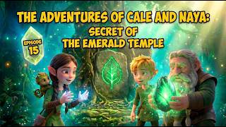 The Adventures of Cale & Naya | Ep. 15 | Secret of the Emerald Temple | Cartoons for Kids