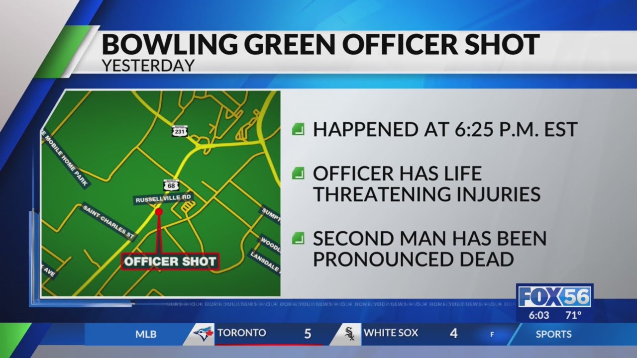Officer injured, man killed in Bowling Green shooting - YouTube