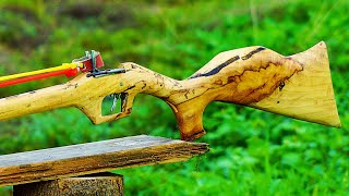 DIY Slingshot - Beautiful And Powerful Automatic Slingshot