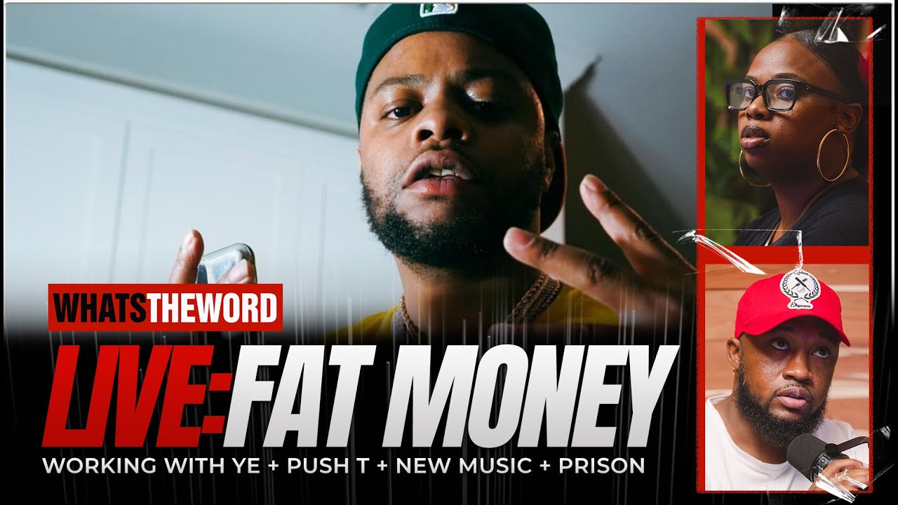 FAT MONEY О РАБОТЕ С YE, PUSHA T И О НЕКОТОРОМ ОТЪЕЗДЕ | WTW LIVE