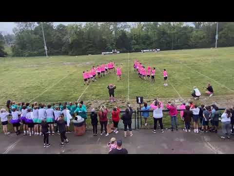 St Michael powderpuff halftime show