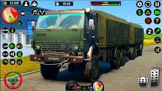 Army Cargo Delivery Truck 2025 Army Vehicles Transport #3 - Android Gameplay screenshot 2