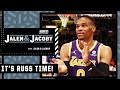 IT'S RUSS TIME 🔥 - Jalen & Jacoby react to Russell Westbrook staying with the Los Angeles Lakers
