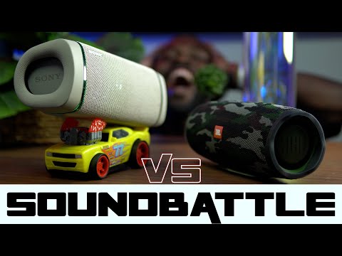 Sony SRS XB33 vs JBL Charge 4 Sound Battle 👀