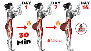 Do This Every Day for 14 Days… 🍑 INSANE Glute Growth No Equipment!