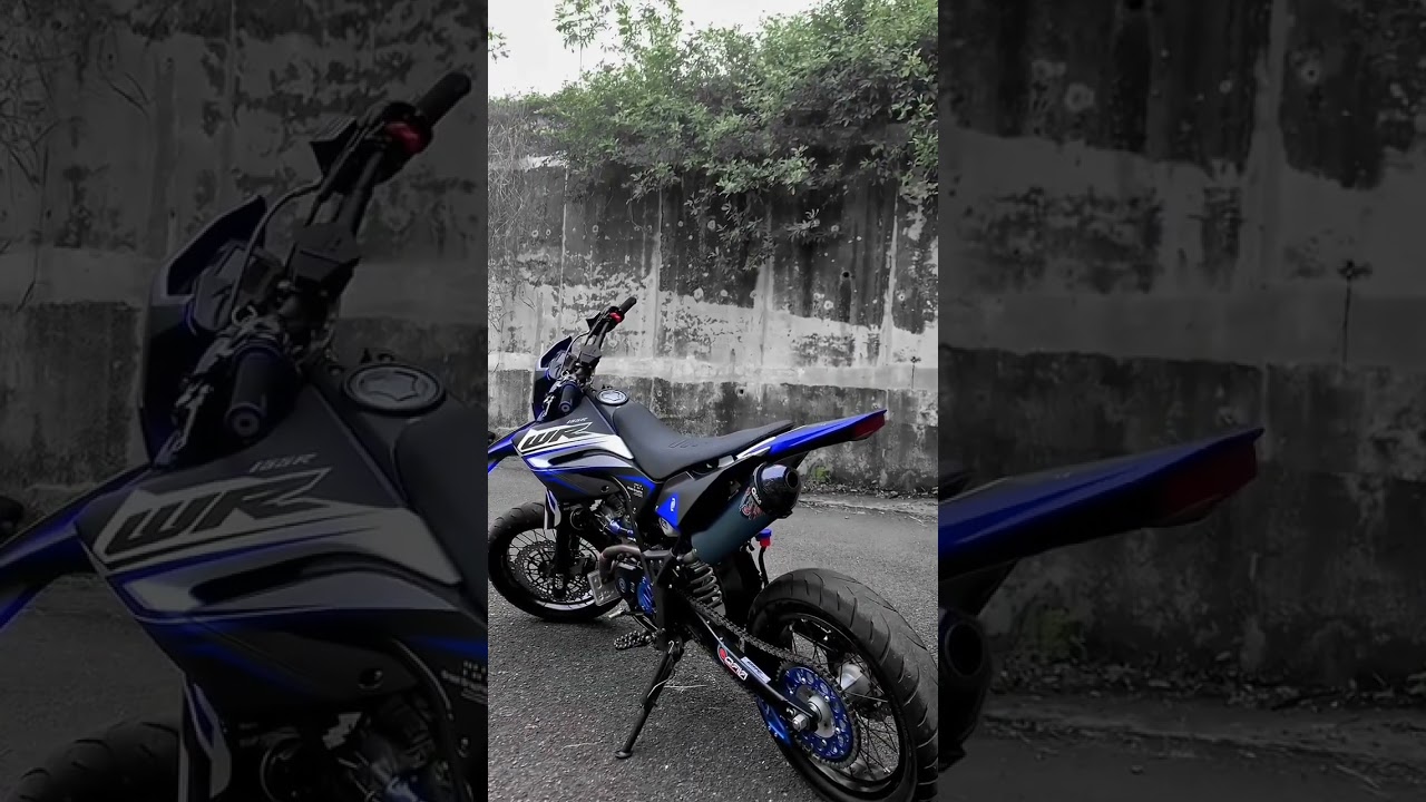 YAMAHA WR155 MODIF SUPERMOTO 