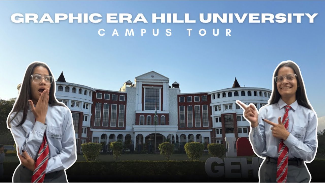 Detailed campus tour || Graphic era hill University||GEHU 2025 ✨ 