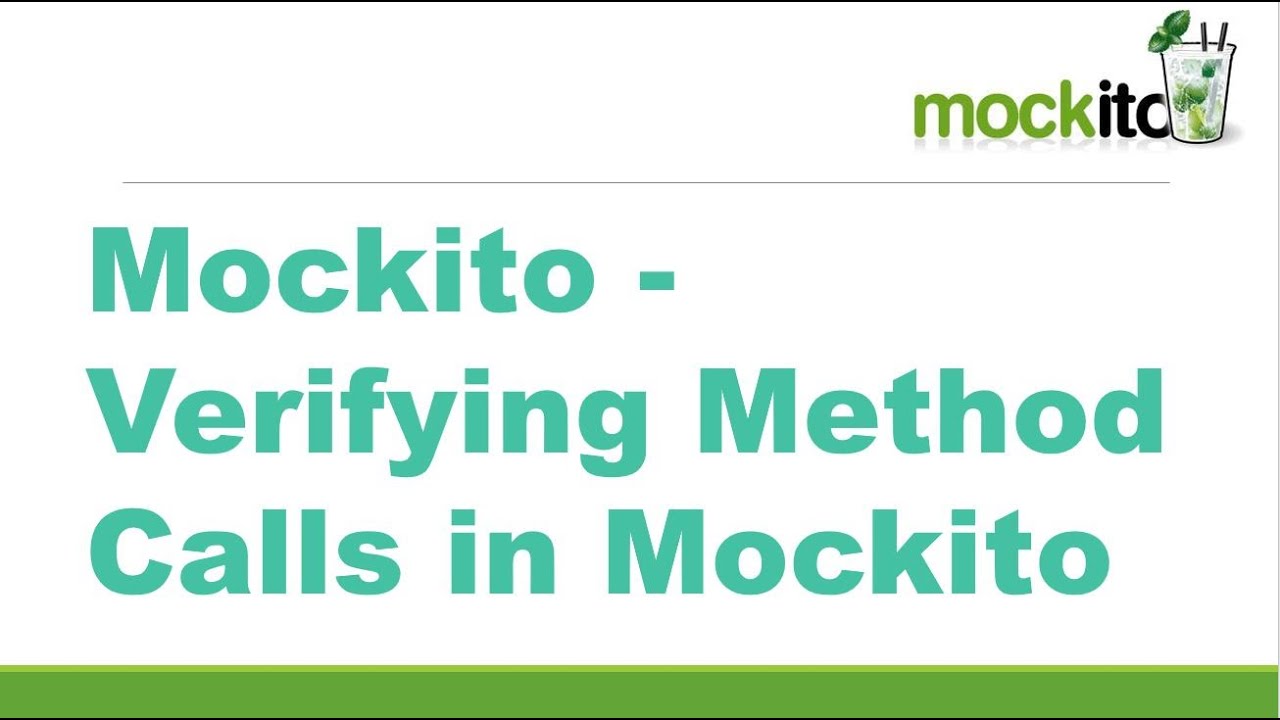 Mockito - Verifying Method Calls In Mockito 3 |Mockito - Verifying Mock Behavior In Java Junit Tests