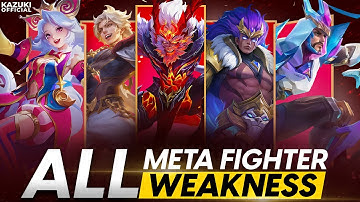 STOP LOSING IN THE EXP LANE | COUNTER TOP META FIGHTERS