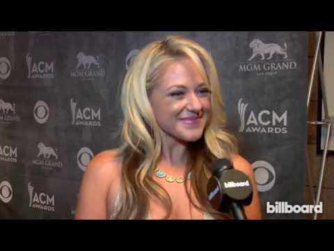 Leah Turner backstage at the ACM Awards 2014