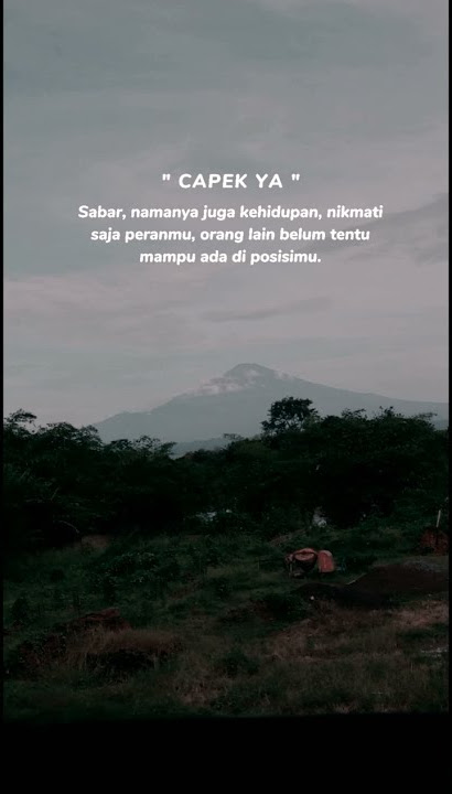 cape pasti tetapi harus tetap ikhtiar.. #shorts #storywa #trending #tiktok #status