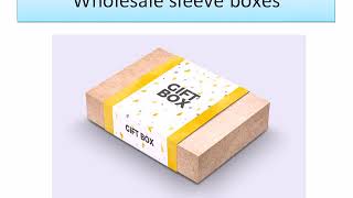 Custom Sleeve Boxes | Custom Packaging Pro
