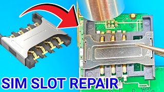 How To Replace SIM Slot in Any Android Phone | Huawei Y6 II SIM Slot Repair Tutorial