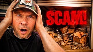 WARNING: I GOT SCAMMED - The Storage Auction Scam You Should Know About