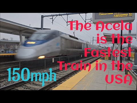 Acela Express - The Fastest Train in USA
