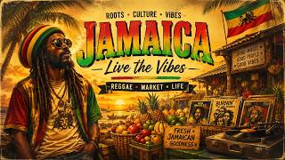 Roots Reggae Culture 🌴 Authentic Jamaican Market Vibes
