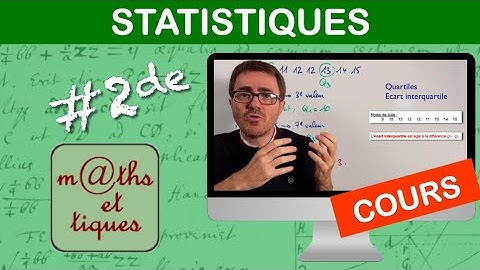 LE COURS : Statistiques - Seconde
