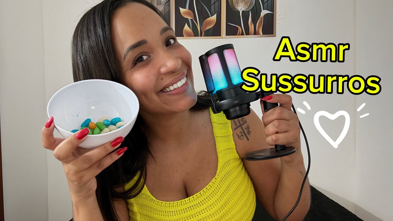 ASMR CASEIRINHO - Conversando e comendo Bala- SUSSURROS