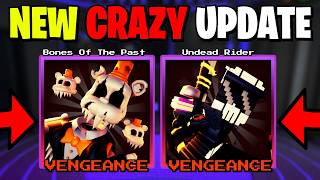 NEW Undead Rider & Bones Of The Past Freddy UPDATE In Five Nights TD 2..