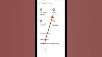 Realme phone me face lock 🔐 kaise lagaye #youtubeshorts #shorts #mobile