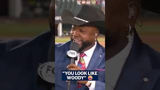 David Ortiz and crew couldn't stop laughing about their new attire 🤠