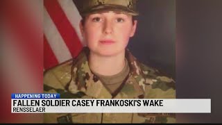Fallen soldier Casey Frankoski's wake