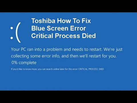 Błąd serwisowy systemu anteny Toshiba