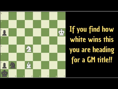 If you solve this puzzle you are GM material!