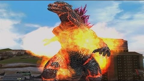 Godzilla: Unleashed Wii (Godzilla 2000 Tyrant) Hard