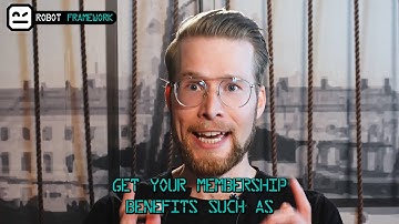 Join the Robot Framework Foundation program!