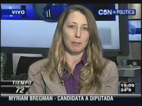 Myriam Bregman en C5N