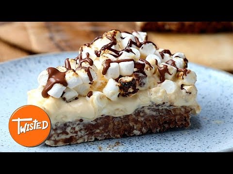 Rice Cereal Marshmallow Cheesecake Recipe  No Bake Cheesecake Recipes  Twisted