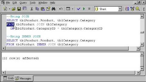 SQL SERVER Tutorial -  T-SQL: TOP - CROSS JOIN - JOIN WITH WHERE - INNER JOIN - MULTIPLE JOIN
