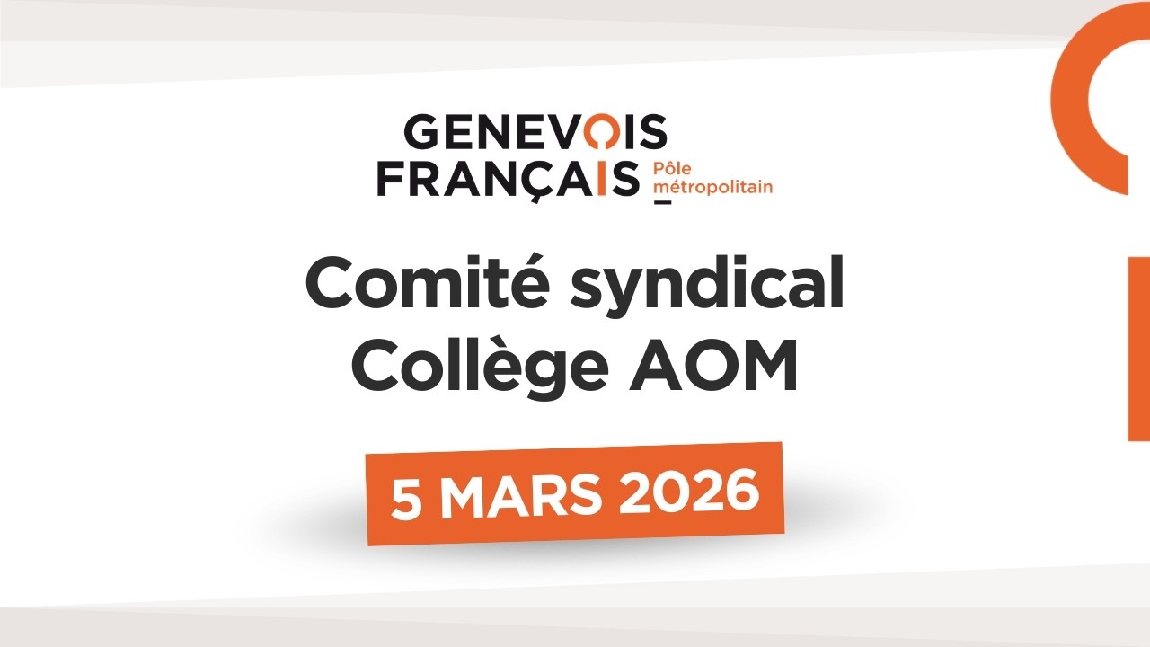 Pôle métropolitain - Comité Syndical AOM jeudi 05 mars 2026