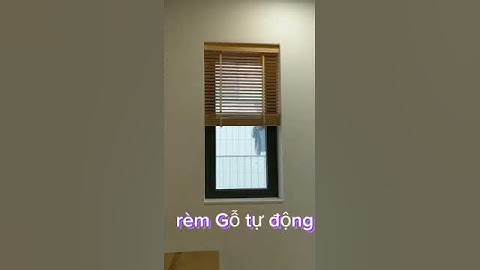 Rèm gỗ tự động cao cấp - Rèm Như Minh 0935389505